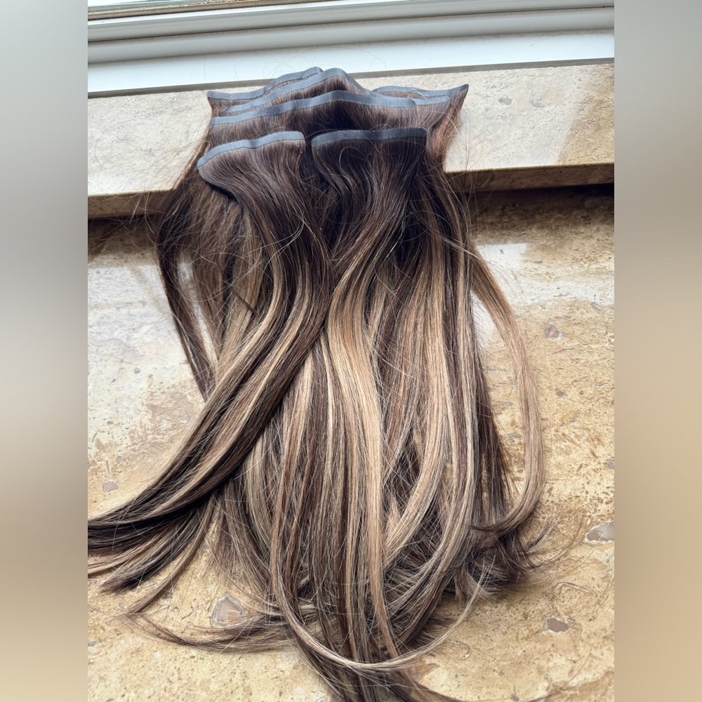 Glam Seamless clip ins full set